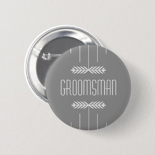 Groomsman Button (Voorkant /achterkant)