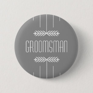 Groomsman Button