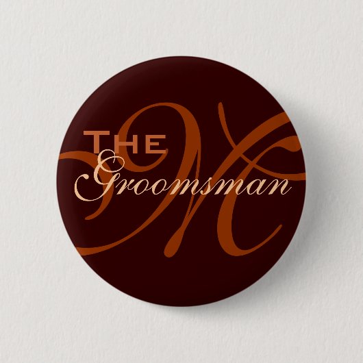 Groomsman Button (Voorkant)