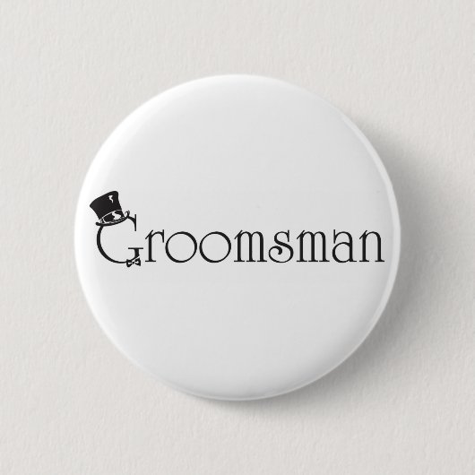 Groomsman Button (Voorkant)