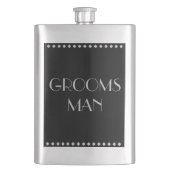 Groomsman Classic Flask Heupfles (Voorkant)