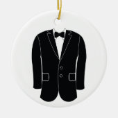 Groomsman Coat Keramisch Ornament (Voorkant)