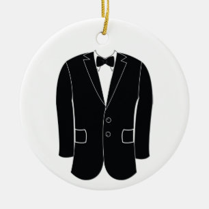 Groomsman Coat Keramisch Ornament