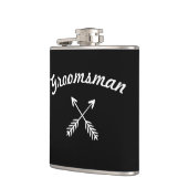 Groomsman Crossed Arrows any Custom Color Flaser Heupfles (Links)