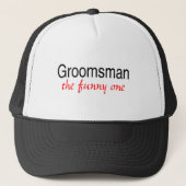 Groomsman (de grappige) trucker pet (Voorkant)