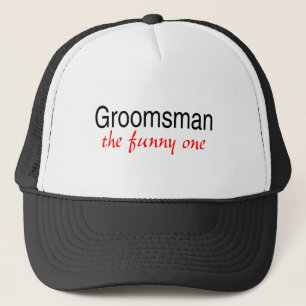 Groomsman (de grappige) trucker pet