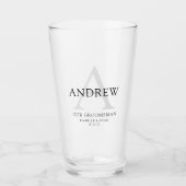 Groomsman Drink glas (Voorkant)