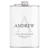 Groomsman Drink kolf Heupfles (Voorkant)