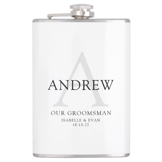 Groomsman Drink kolf Heupfles (Voorkant)