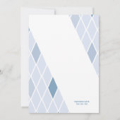 Groomsman Elegant Abstract Foto gesofisticeerd (Achterkant)