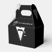  Groomsman Favor Box Bedankdoosjes (Voorkant Zijde)