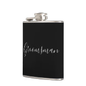 Groomsman Favor flask Bachelor party Heupfles (Links)