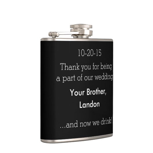 Groomsman Flask Heupfles (Rechts)