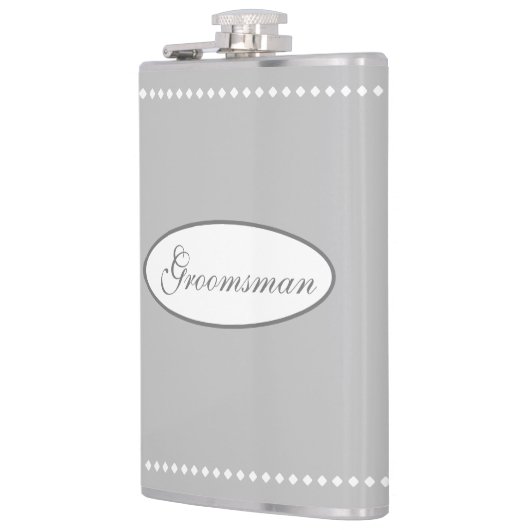 Groomsman Flask Heupfles (Links)
