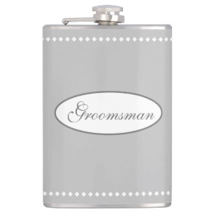 Groomsman Flask Heupfles