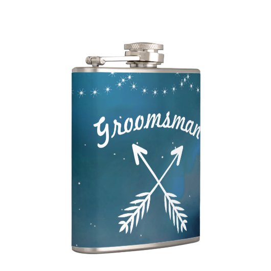 Groomsman Flask Heupfles (Rechts)