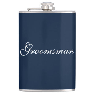Groomsman Flask Heupfles