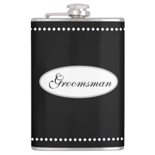 Groomsman Flask Heupfles