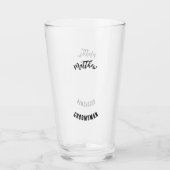 Groomsman foto vrijgezellenfeest glas (Voorkant)