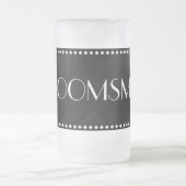 Groomsman Frosted Mok (Center)