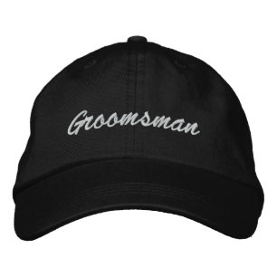Groomsman geborduurd Pet