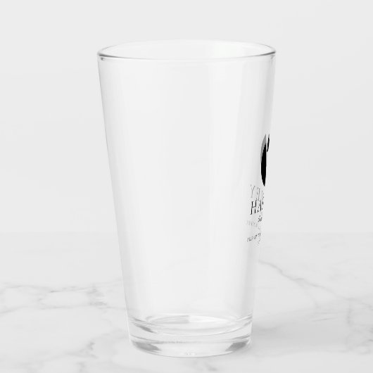 Groomsman Gift Eenvoudige Boog Stropdas Minimal Glas (Rechts)