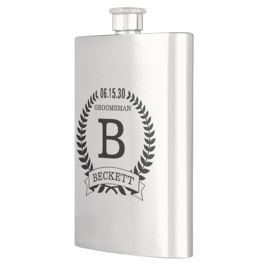 Groomsman Initialen Flacon (Links)