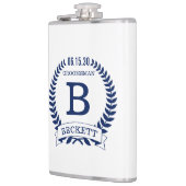 Groomsman Initialen Heupfles (Links)