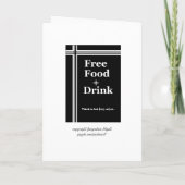 Groomsman Invitation - Funny -  (Achterkant)