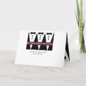 Groomsman Invitation - Funny -  (Achterkant)