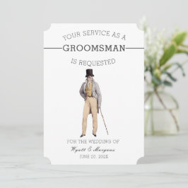  groomsman kaart