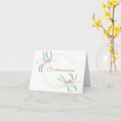 Groomsman Kaart (Gele Bloem)