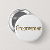 Groomsman-knop Ronde Button 5,7 Cm (Voorkant /achterkant)