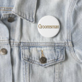 Groomsman-knop Ronde Button 5,7 Cm (In situ)