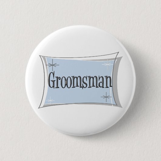 Groomsman-knop Ronde Button 5,7 Cm (Voorkant)