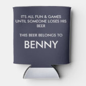 Groomsman Koelbox DIT BIER BEHOORT TOT Blikjeskoeler (Voorkant)
