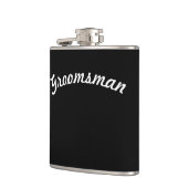 Groomsman-kolf - Aangepaste kleur Heupfles (Links)
