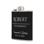 Groomsman Liquor Flask Wedding Favor Gift Heupfles (Links)