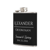 Groomsman Liquor Flask Wedding Favor Gift Heupfles (Links)