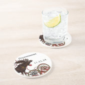 Groomsman  Moose Onderzetters (Zijkant)