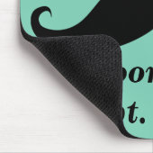 Groomsman Mustache Mousepad Muismat (Hoek)