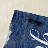 Groomsman Ocean Waves Strandlaken (In situ)