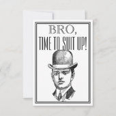 Groomsman of Beste Man Voorstel  Uitnodiging (Voorkant)