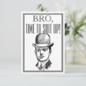 Groomsman of Beste Man Voorstel  Uitnodiging (Staand voorkant)