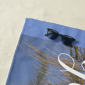 Groomsman Palm Trees Strandlaken (In situ)