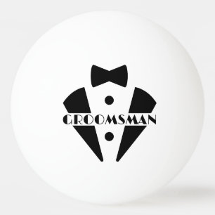 Groomsman Ping Pong Ball