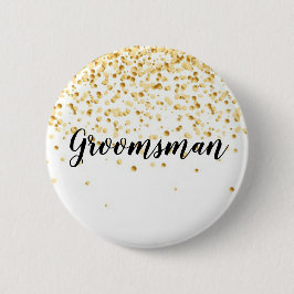 Groomsman Ronde Button 5,7 Cm