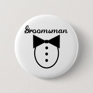 Groomsman Ronde Button 5,7 Cm
