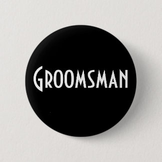 Groomsman Ronde Button 5,7 Cm