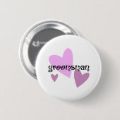 Groomsman Ronde Button 5,7 Cm (Voorkant /achterkant)
